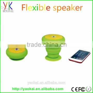 New All In One Flexible Wireless Mini Bluetooth Speaker with Factory Price