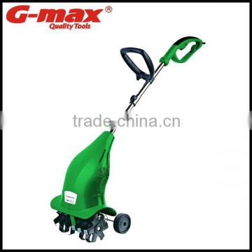 G-max Garden Tools With GS\CE\EMC 480w Garden Tiller Small Power Tiller