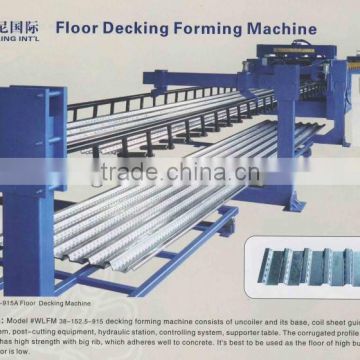 China floor deck panels making machine price