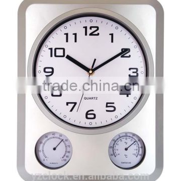 Wall Clock With Weather Station YZ-8962B