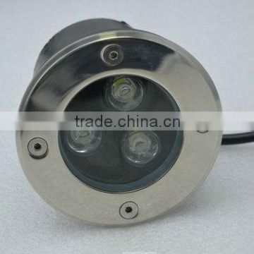 Aluminum RGB ip65 3w square&round ground led outdoor lamp IP65 shenzhen
