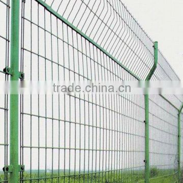 pvc plastic coated welded wire mesh fence panel