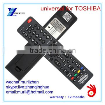 ZF High Quality Black T919 LCD/LED TV Universal remote control for TOSHIBA AAA 1.5V Battery