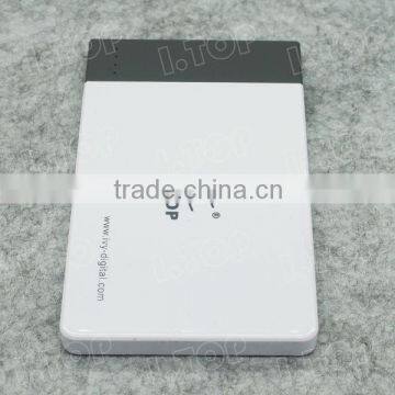 Mobile phone charger OEM label ITOP 4500mAh mobile power bank for cell phone