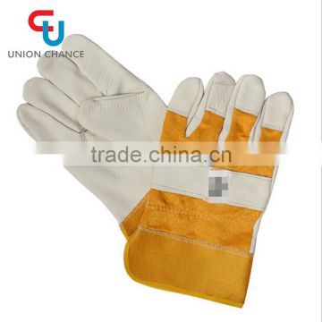 Leather Safety Gloves Industrail Working Gloves