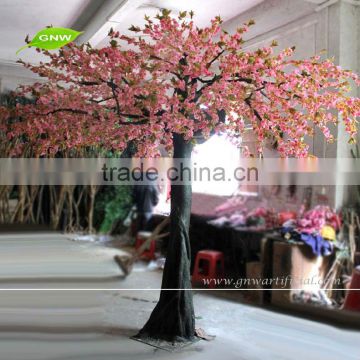 GNW BLS1127 Decorative Artificial Tree red cherry blossom for wedding