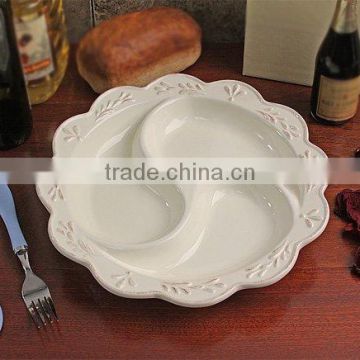 ceramic sectional dish