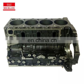 Isuzu engine spare parts 4HG1 cylinder block used truck engine