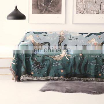 RAWHOUSE wholesale cheap with customized sofa beach towel blankets