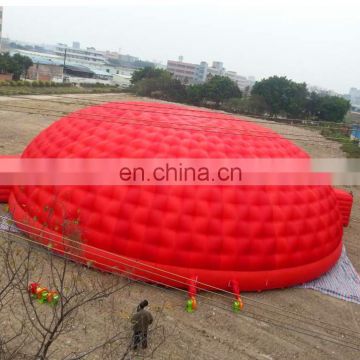 Factory direct sale red large inflatable tent for camping/party/advertising