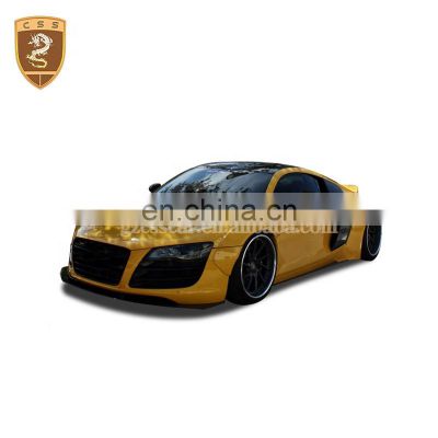 Car Accessories China R8 upgrade LB type PP Material Body Kits Car Parts 2007-2015
