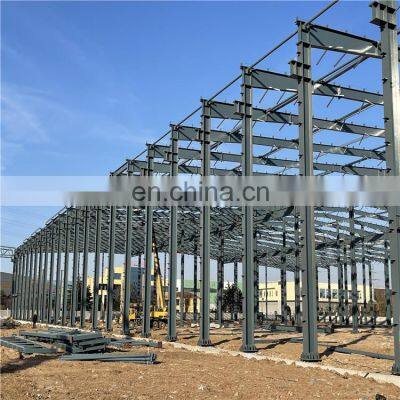 Structure Steel Building Design Prefabricated Light Beam marine steel structure stand workshop