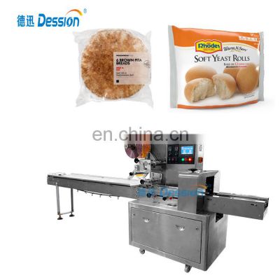Hot selling bread bag pillow packing machine cake bread packaging machine