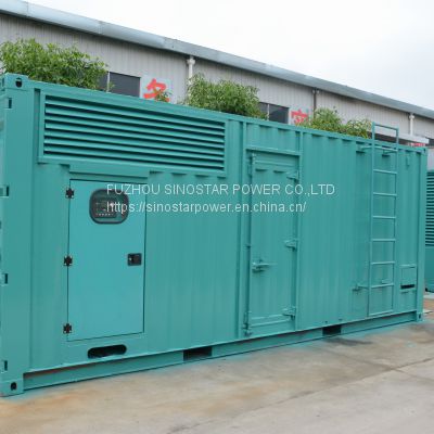 800kw 1000kVA Mtu Containerized Soundprof Diesel Generator