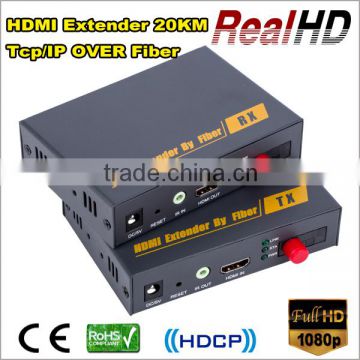 2016 China Hottest Selling 3D V1.3 HDMI Fiber Optical Extender Support point-to-point mode