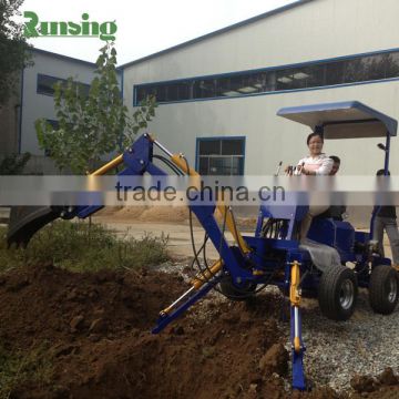 Mini excavator 13 horse power manufacturer direct factory mini towable backhoe with engine
