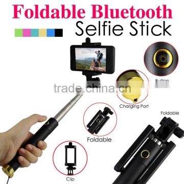 Hot new products for 2015 selfie smartphone monopod with bluetooth