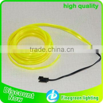 2.3mm sewing welt lighting el wire for stage performance