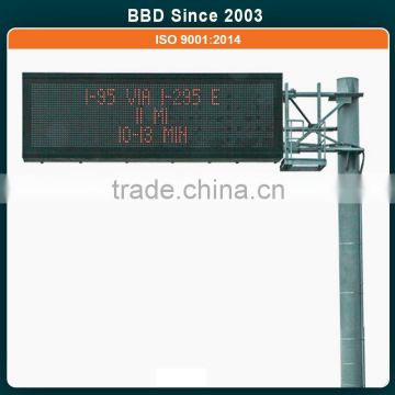 Steel led display cheap advertising highway advanced technology billboard