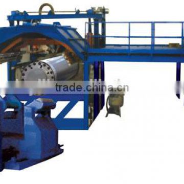 FRP continuous winding pipe production line