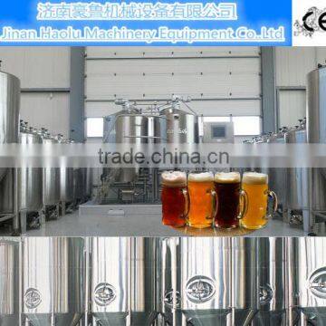 1000L Hotel beer brwing equipment with conical fermentors