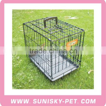 High Quality Wire Mesh Pet Cage with Handle