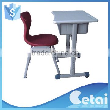 New single school classroom desk and chair set furniture