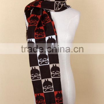 fashion knitted winter scarf for men