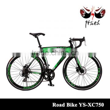 Made in China road racing bike in Aluminium road bike with light wheels road bike