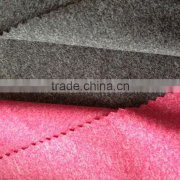 Weft knitting polyester spandex cation heather color quick dry function jersey fabric                        
                                                                                Supplier's Choice