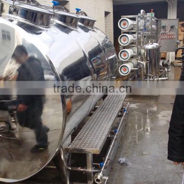 Semi automatic stainless steel 3000L/H CIP washer equipment used for dairy plant