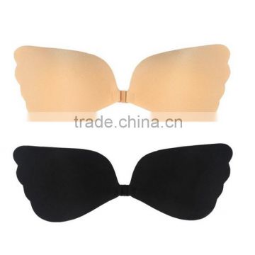 Ideal fashions Wholesale Cheap Sexy Lady Double Push Up Invisible Bra Sexy Wing Cloth Bra
