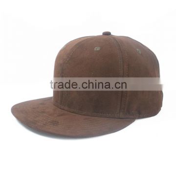 High Quality Custom Design Suede Cap /Flex Fit Suede Hat