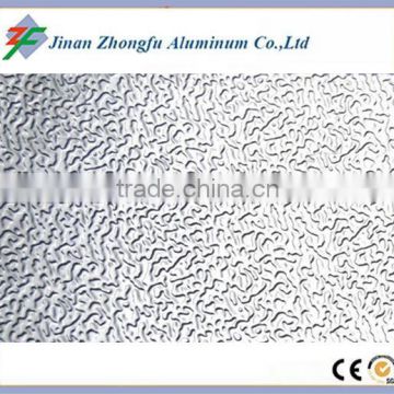 hot sale grade 1100 H24 embossed aluminum plate coil for heat preservation