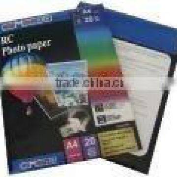 premium Inkjet RC satin/silky photo paper A4