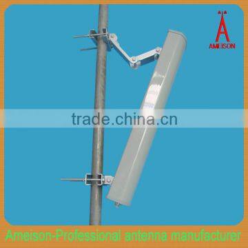 Antenna Manufacturer 2300-2700MHz 2x17dBi 90 Degree Dual Polarized / Dual Feed Sector LTE 4g Wifi Panel Antenna