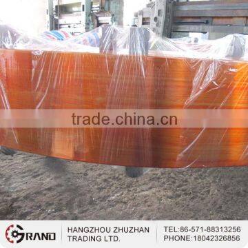 42CrMo4 QT steel casting tyre for rotary kiln