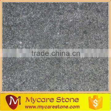 G684 Black pearl granite bushhammer floor tile for bathroom