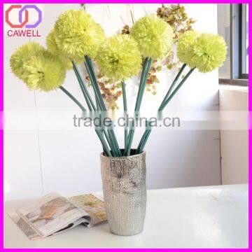 cheap yellow color good quality ball flowers fake flowers