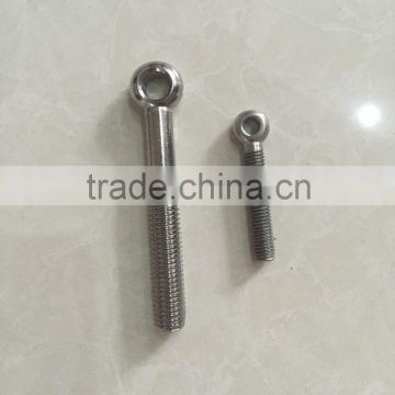 stainless steel 304/316 eyebolt M10 M13~M42 structure material decoration eye bolt