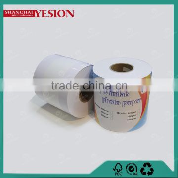 Yesion Glossy Dry Lab Photo Paper Used Fuji Frontier DX100/ Photo Paper for Minilab Sale 260gsm