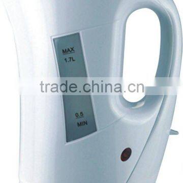 hight quality new design fast electric kettle 1.7L electric kettle