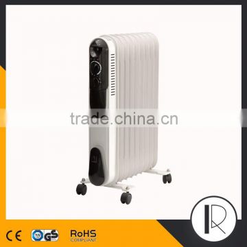 1500W Oil Heater with Cord Storage,Adjustable Thermostat Control