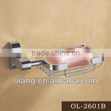 Shower bathtub soap basket OL-2601B for hotel usage