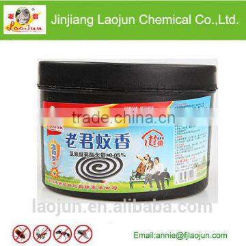 LAOJUN black Plant Fiber Mosquito Coil for Egypt market