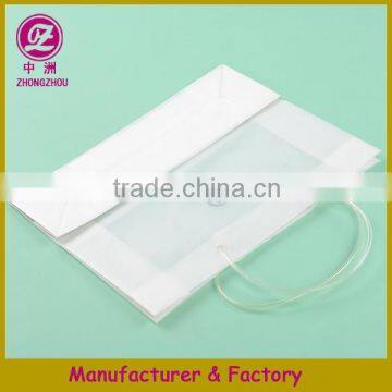 Guangzhou factory large transparent plastic bag for gift packing in China