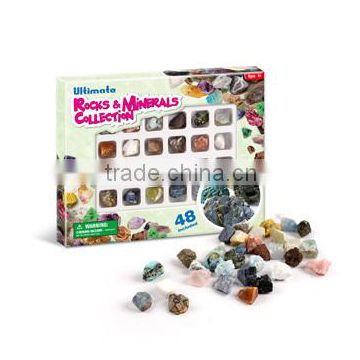 Ultimate Rocks&Minerals Collection, 48pcs asstd.