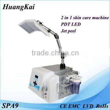 promotion 2015 portable facial beauty led with jet peel