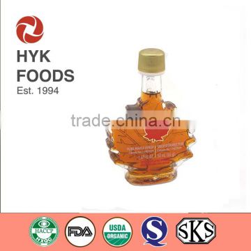 100% natural flavor maple syrup retail packing for sale