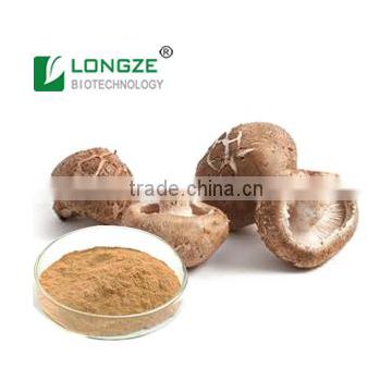 ISO Certified Shiitake Mushroom Powder Extract with Polysaccharide 5-60%